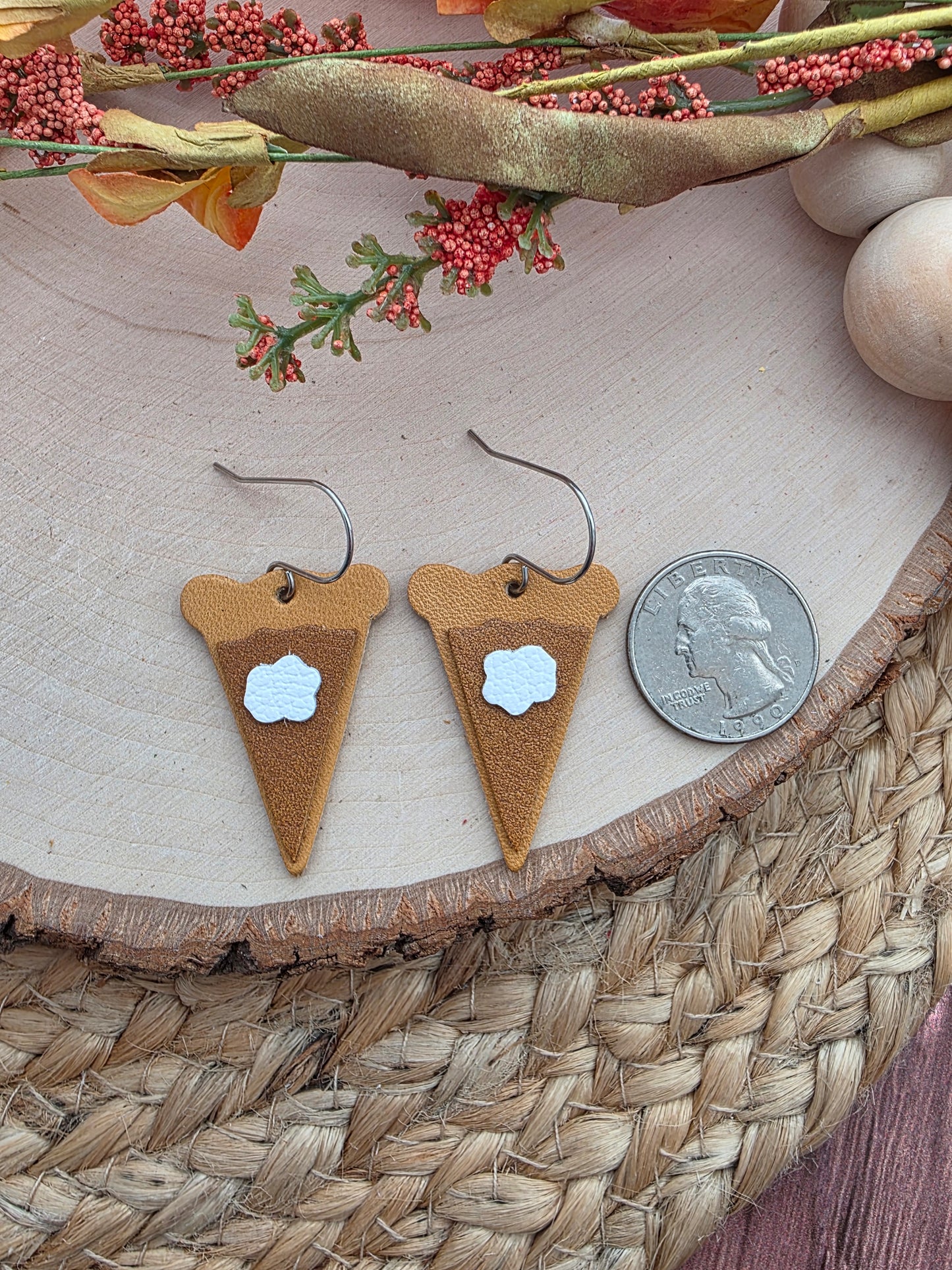 Pumpkin Pie Earrings