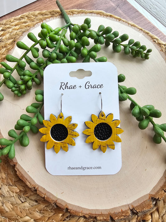 Sunflower Earrings