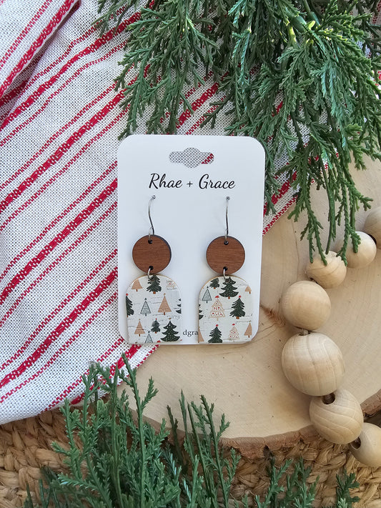 Merry & Bright Closed Arch Drop Earrings