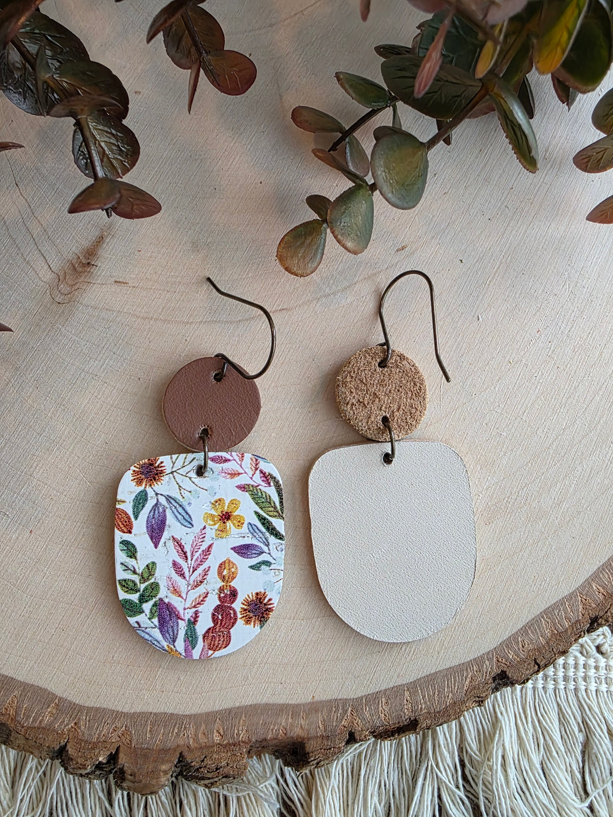 Autumn Forest Drop Earrings