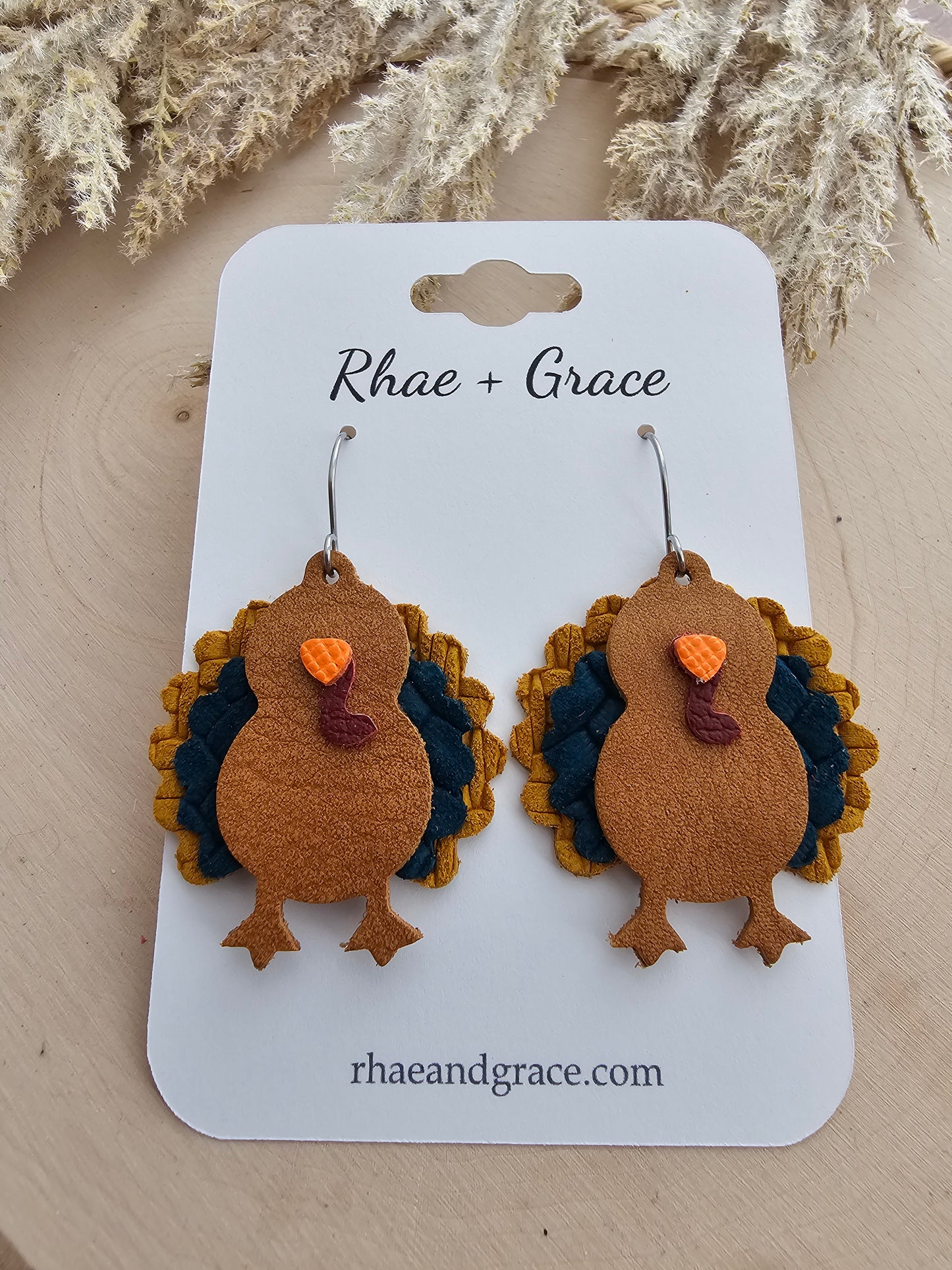 Thanksgiving Turkey Earrings