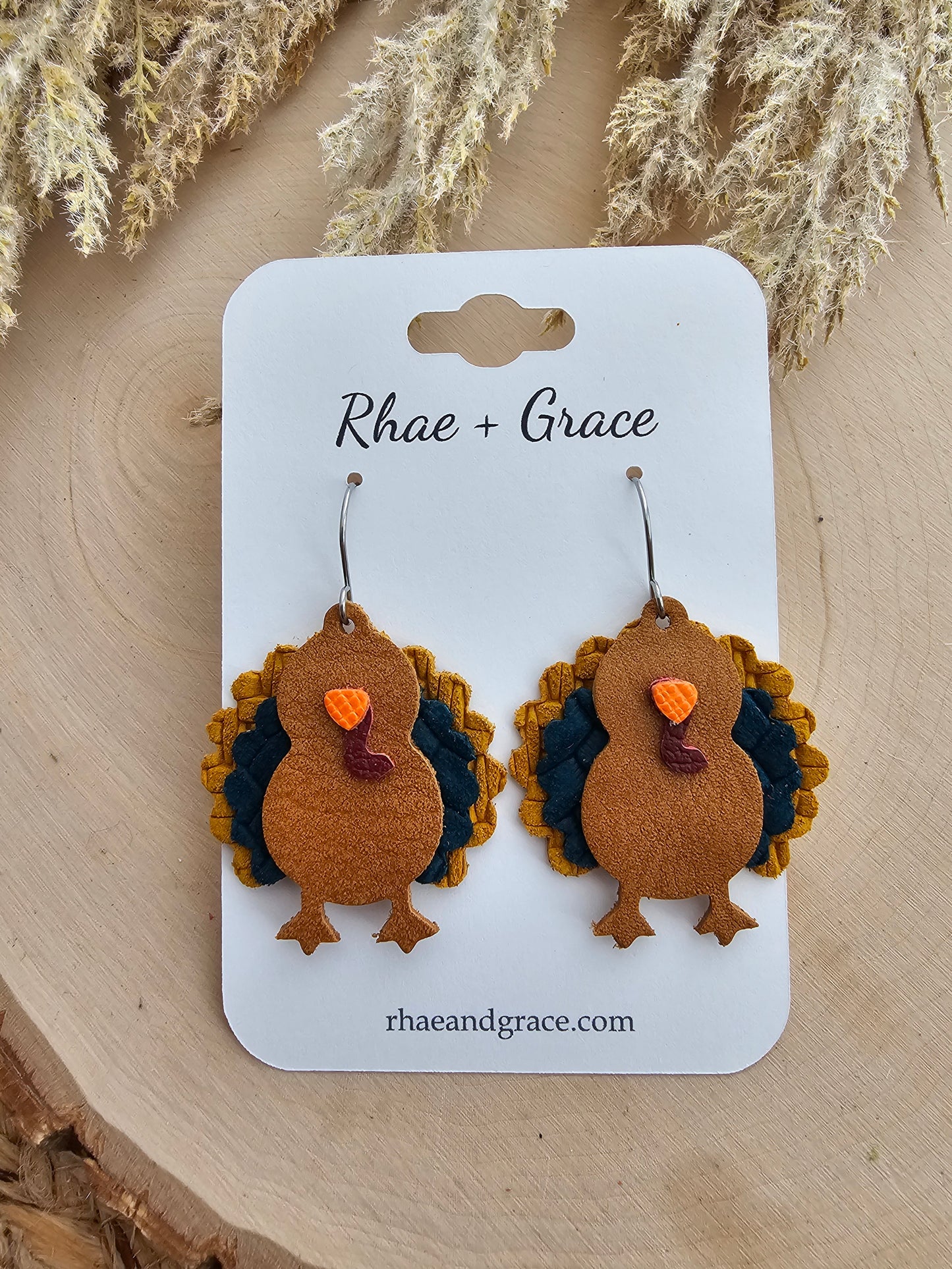 Thanksgiving Turkey Earrings