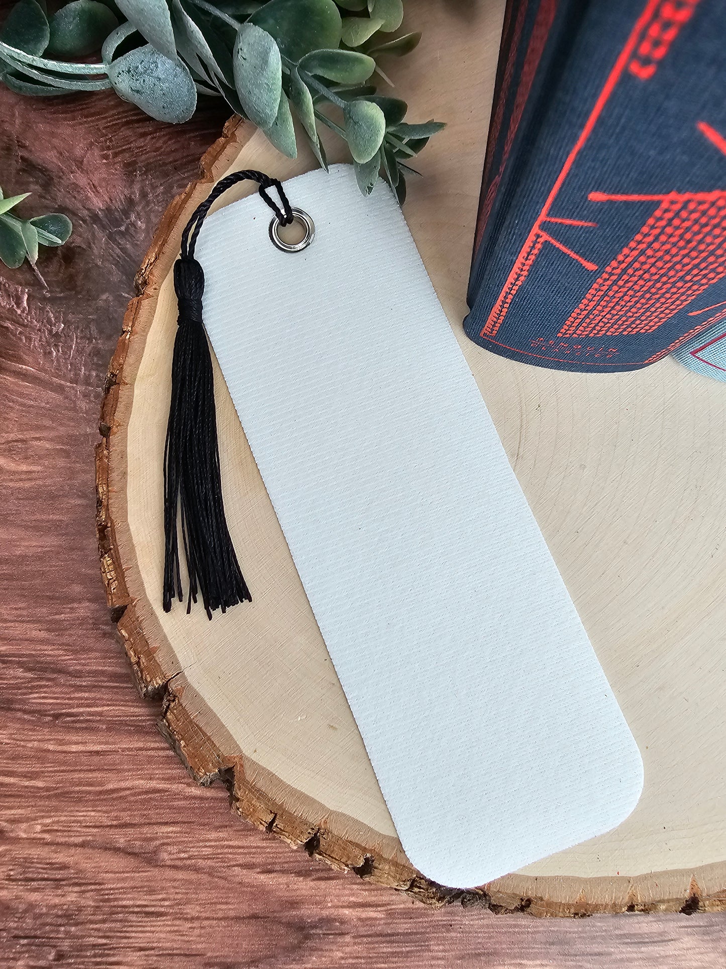 Wizard Faux Leather Bookmark