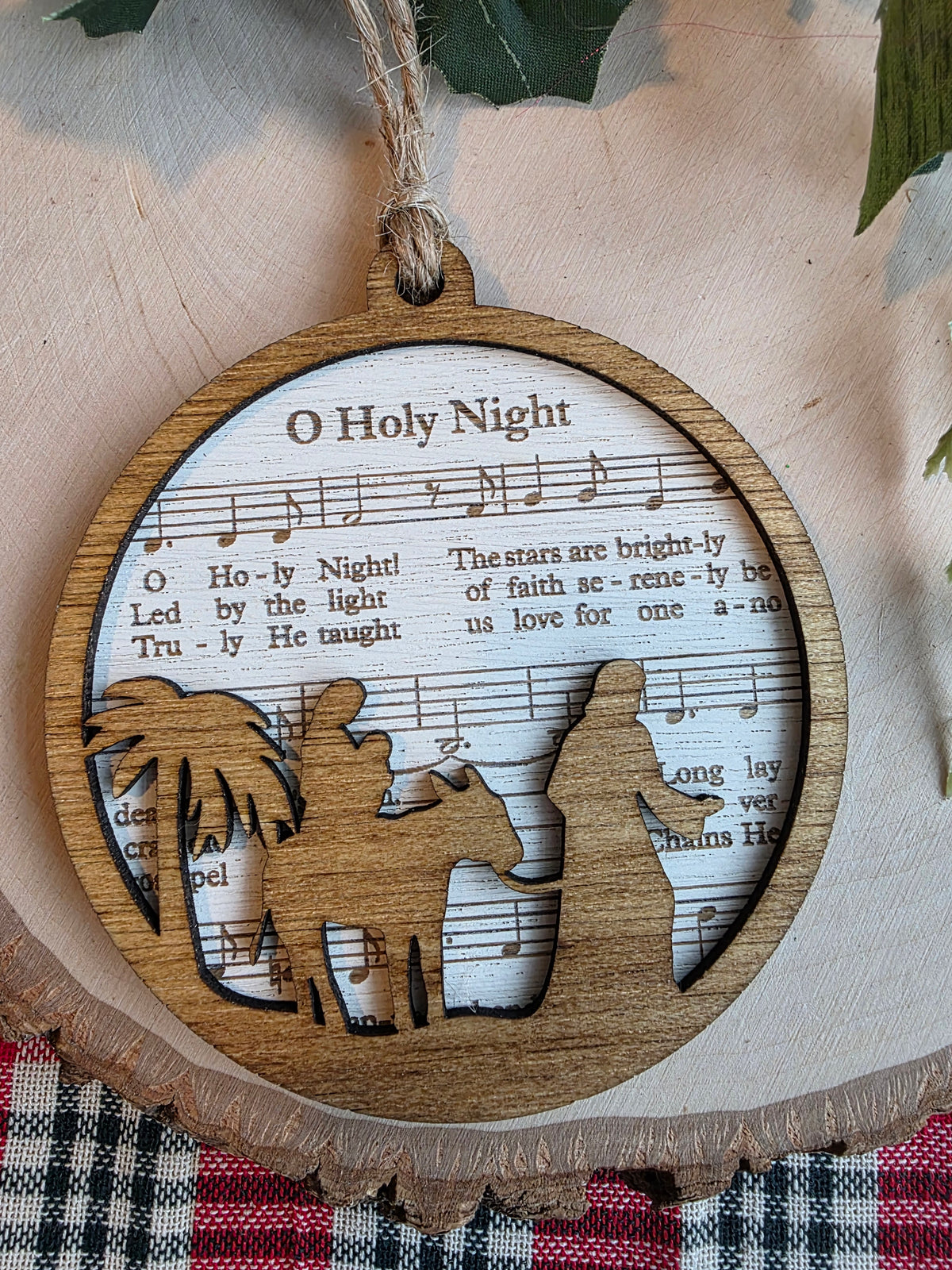 Christmas Hymn Ornament - O Holy Night