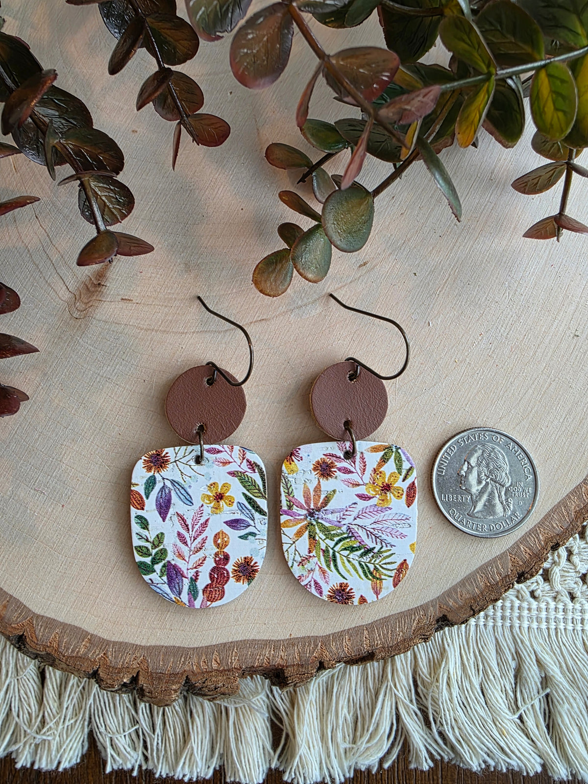 Autumn Forest Drop Earrings