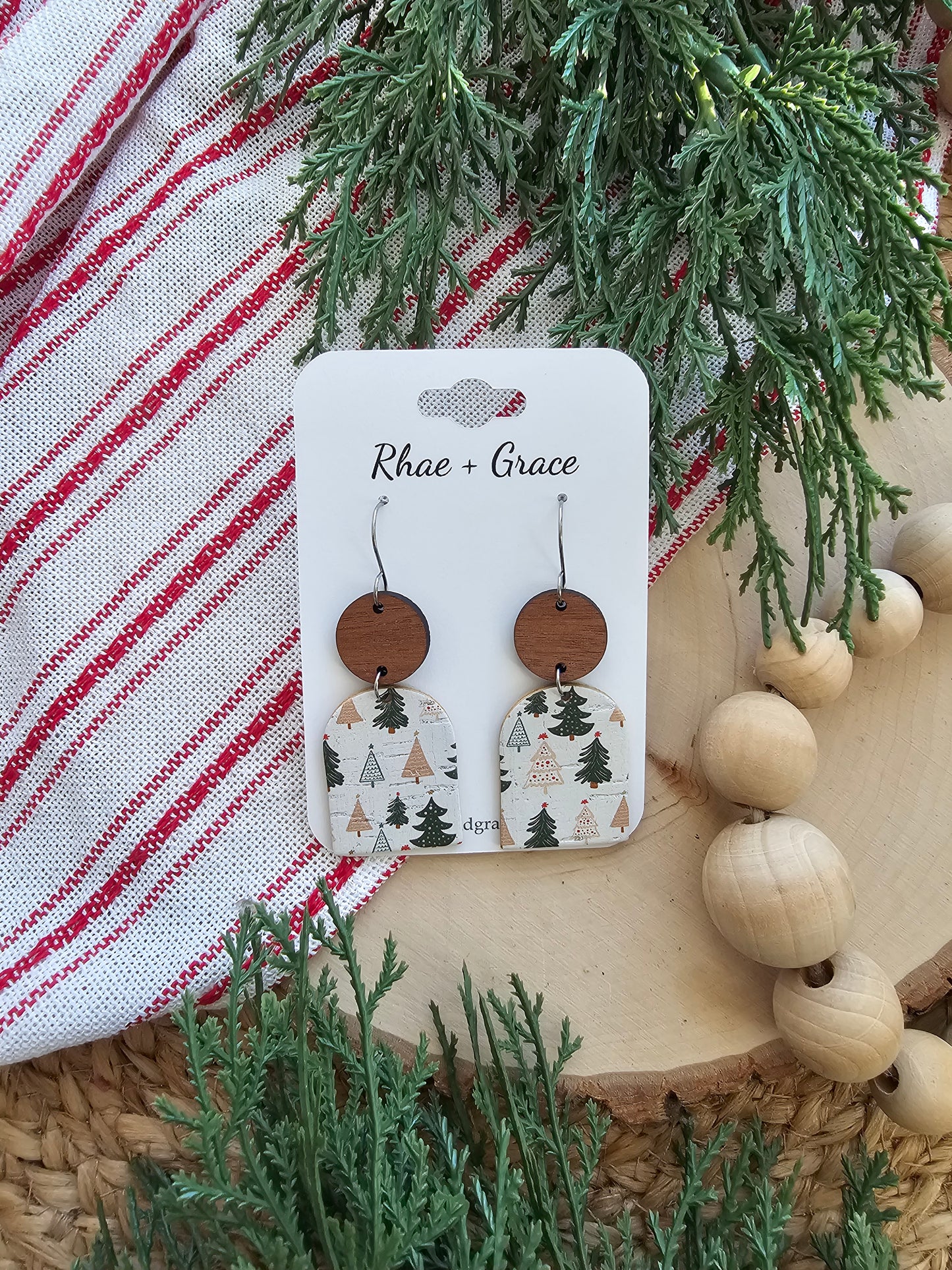 Merry & Bright Closed Arch Drop Earrings