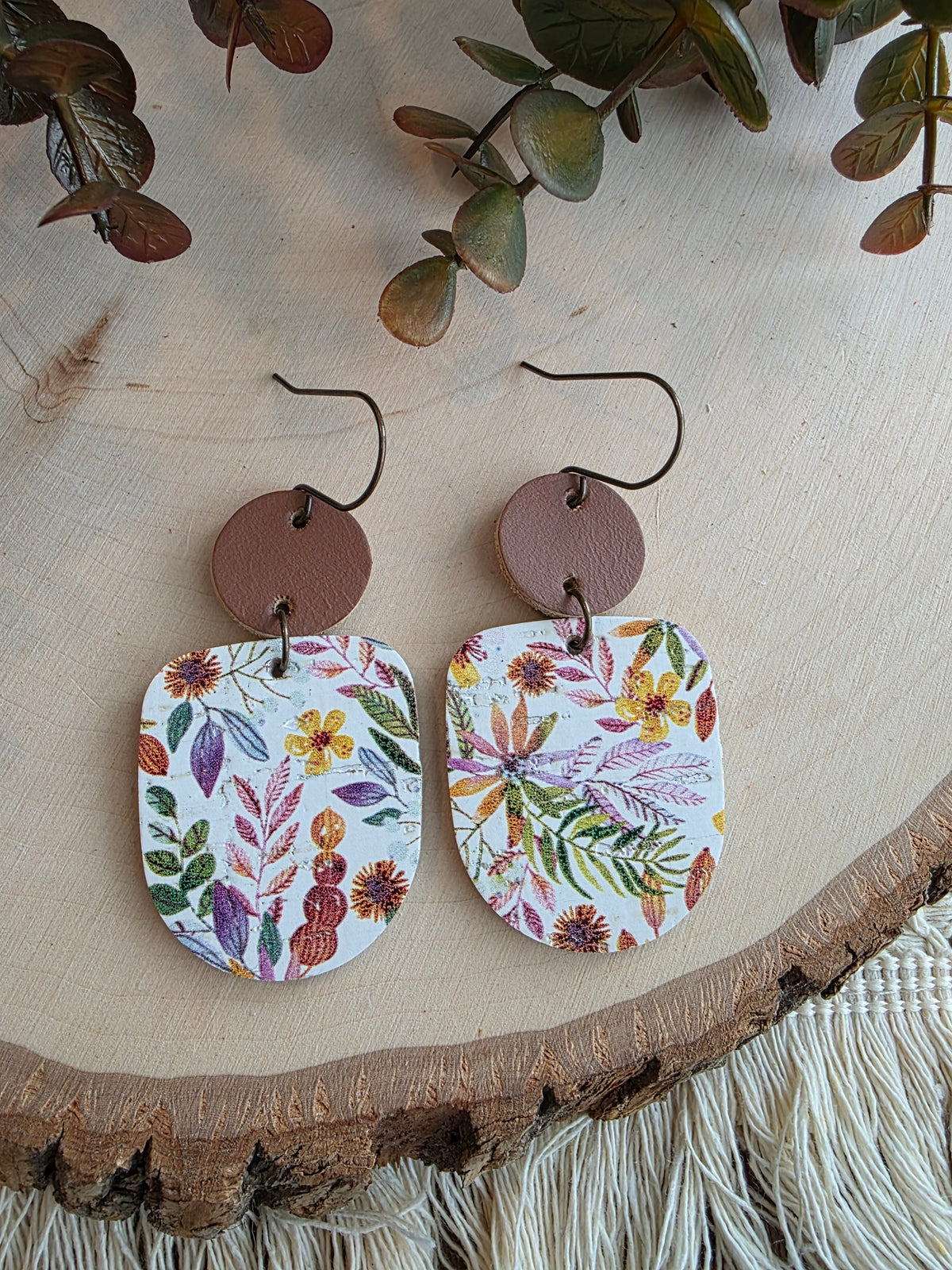 Autumn Forest Drop Earrings