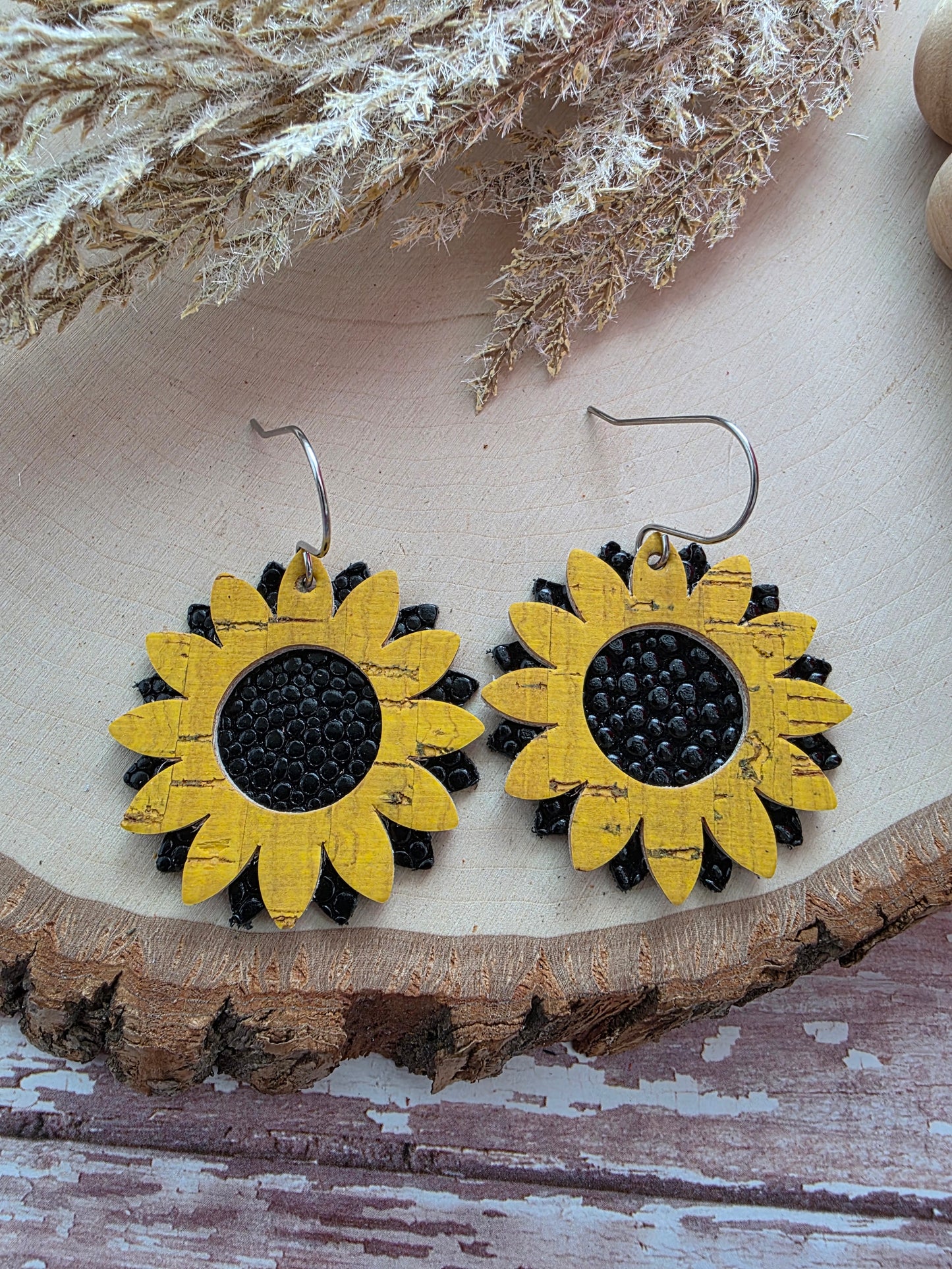 Sunflower Earrings