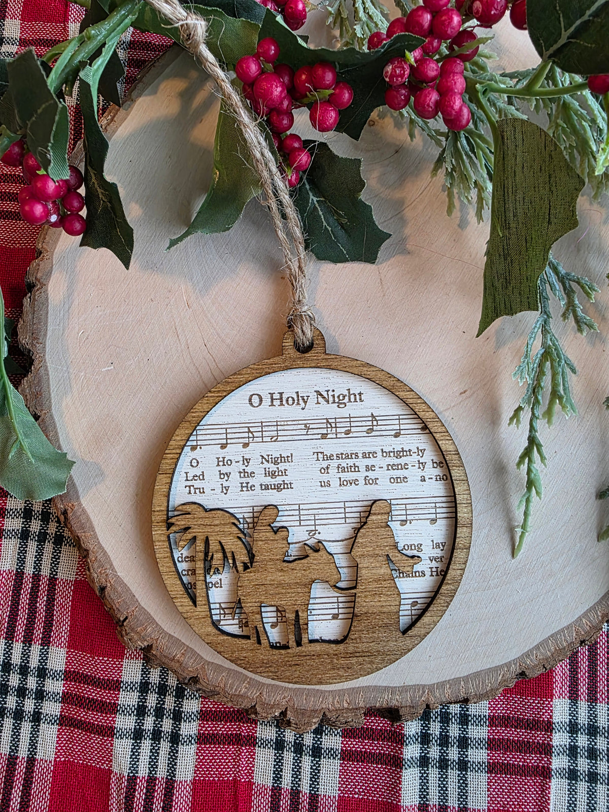 Christmas Hymn Ornament - O Holy Night