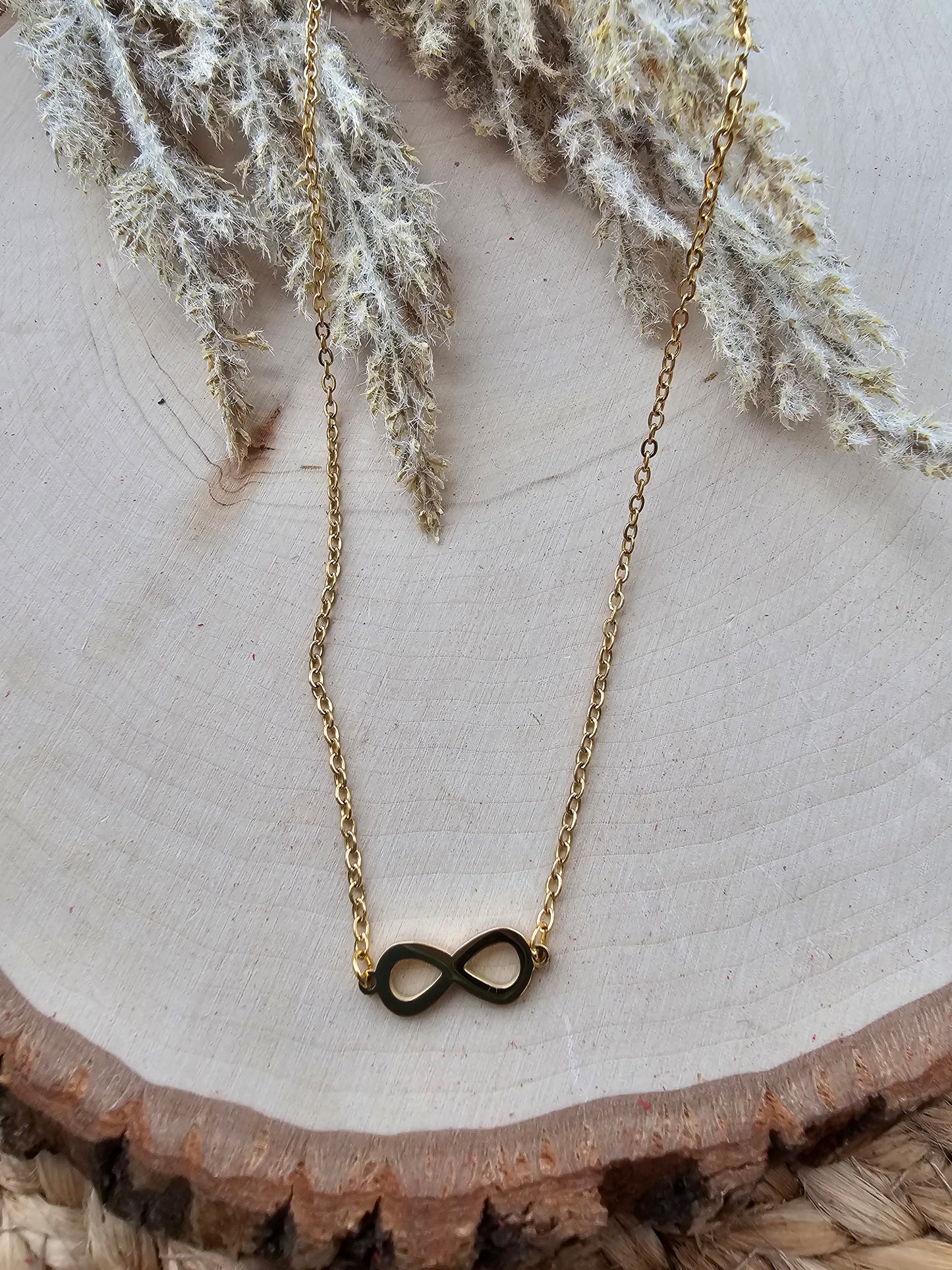 Infinity Necklace - Gold