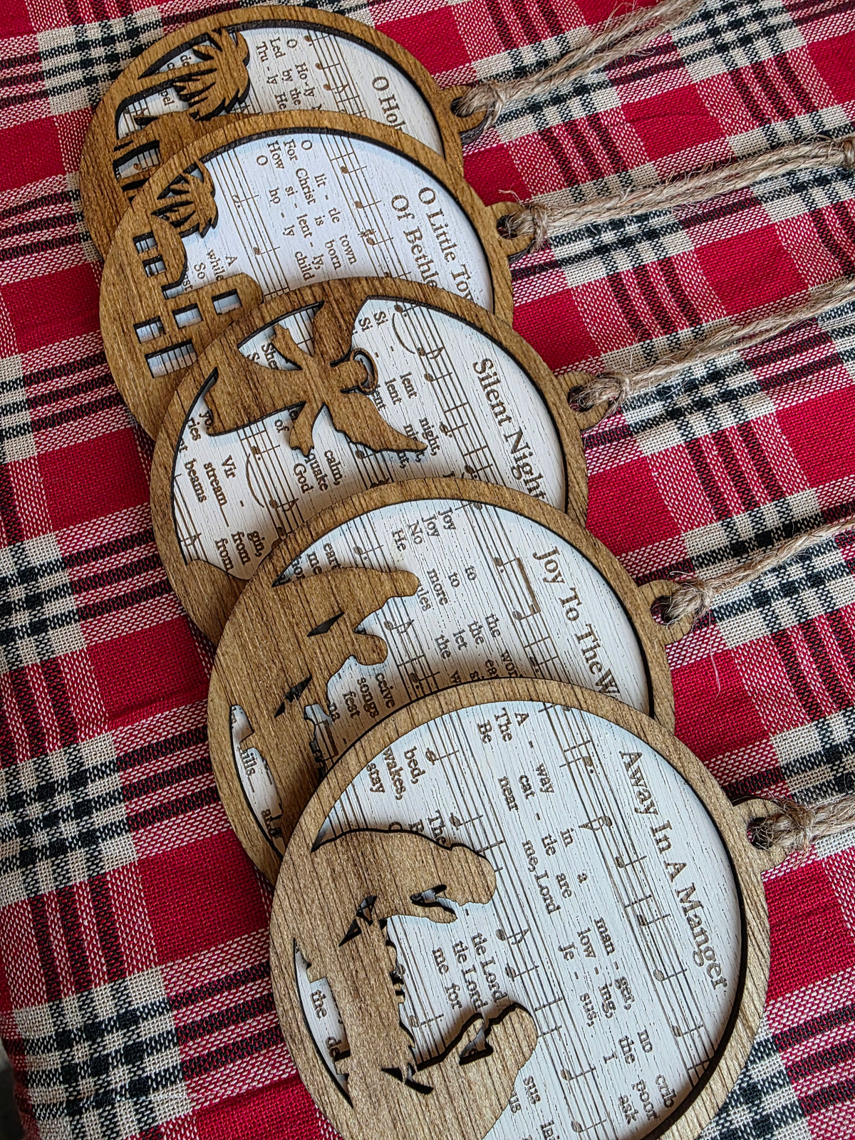 Christmas Hymn Ornament - Whole Set (5 ornaments)