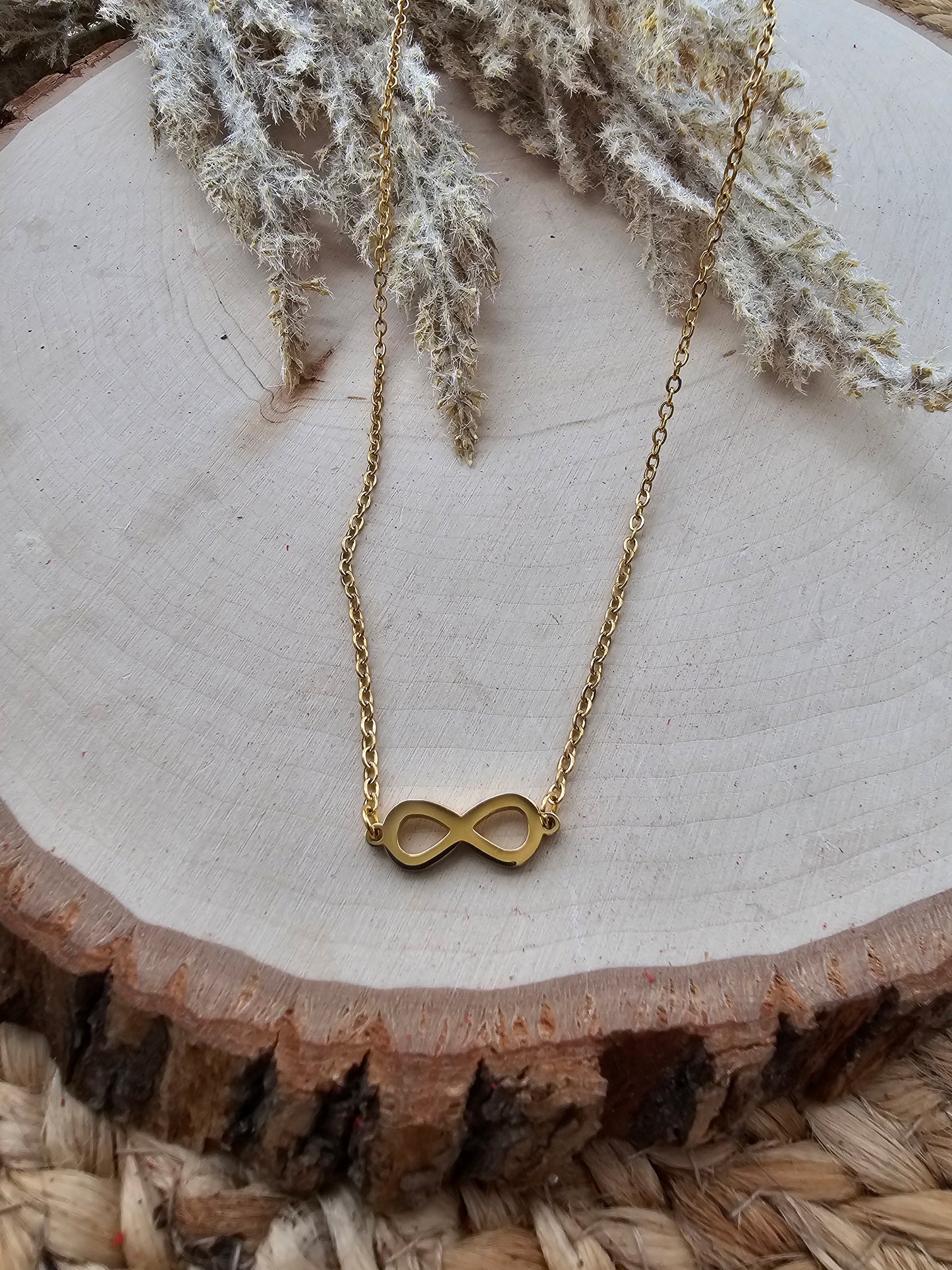Infinity Necklace - Gold