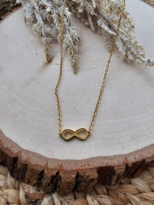 Infinity Necklace - Gold