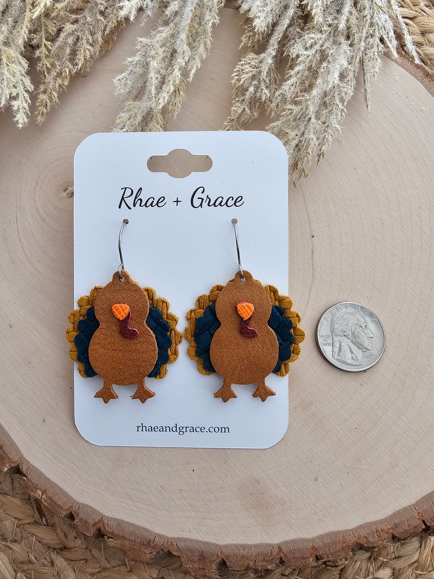 Thanksgiving Turkey Earrings