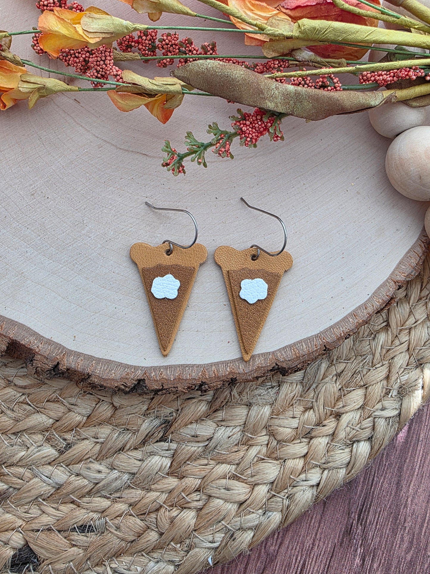 Pumpkin Pie Earrings