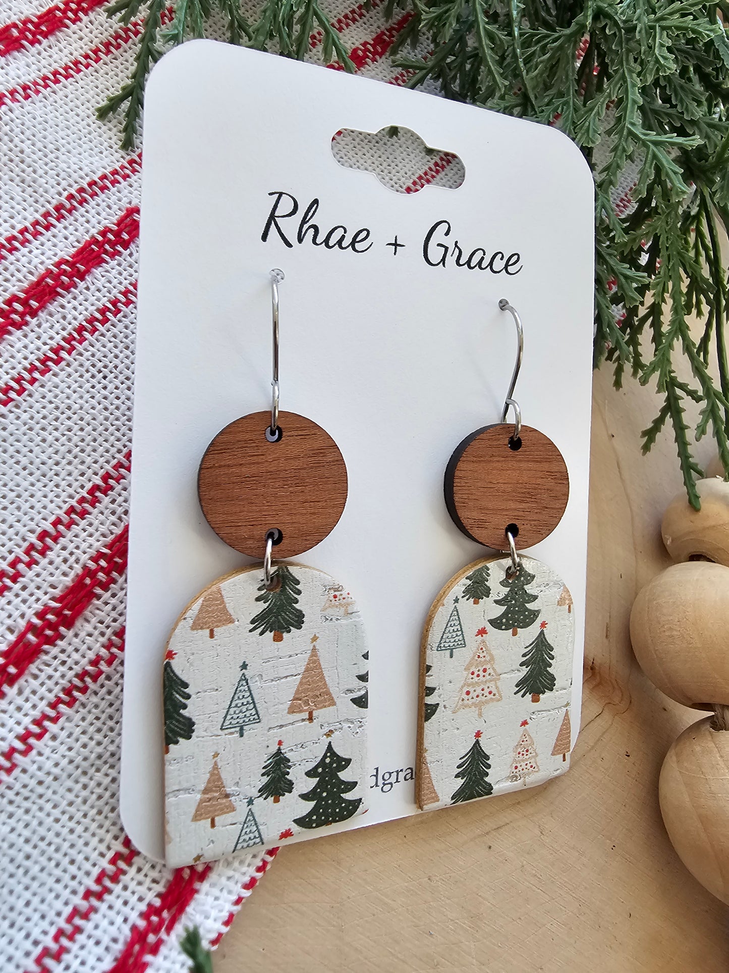 Merry & Bright Closed Arch Drop Earrings