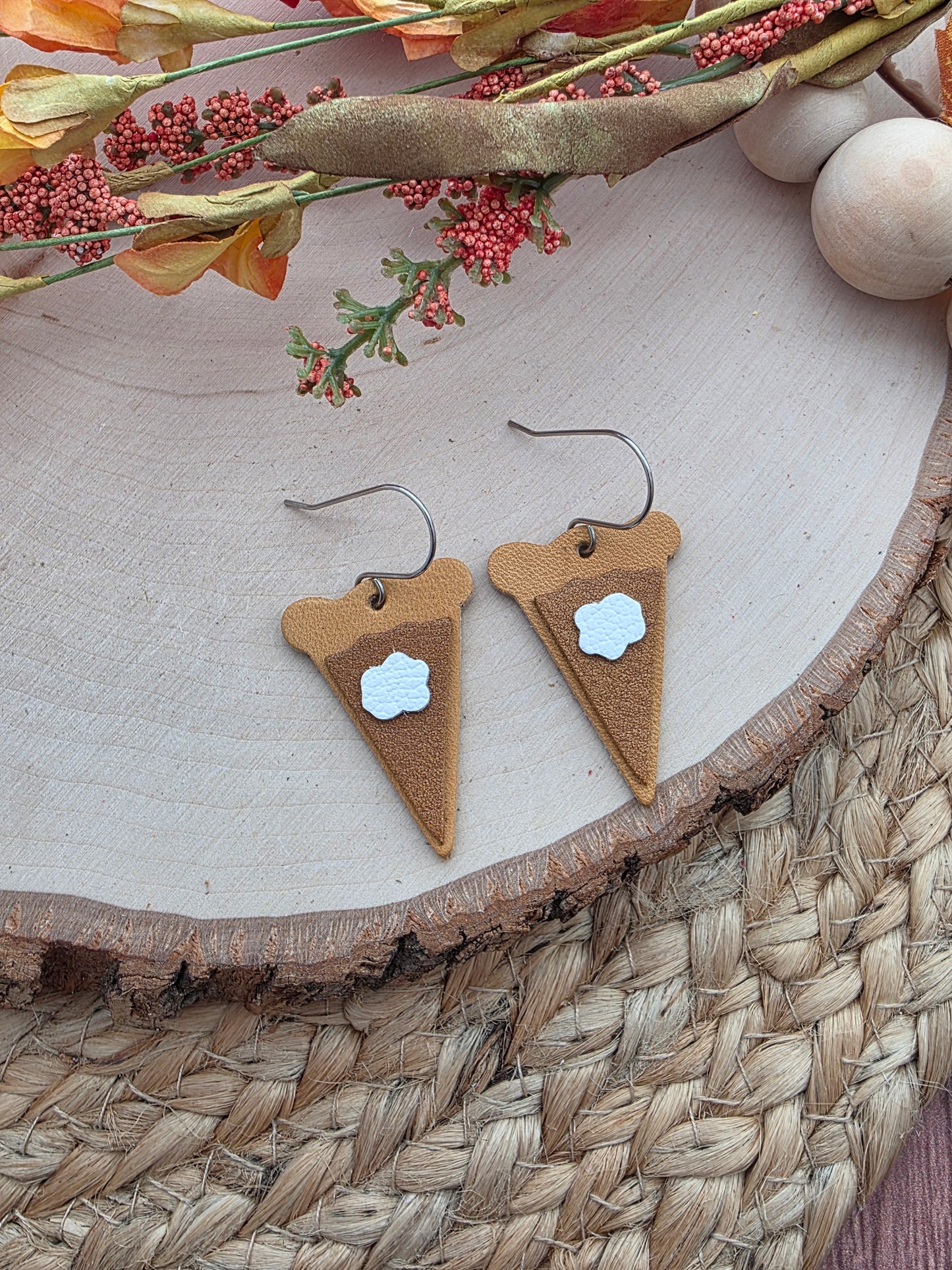 Pumpkin Pie Earrings