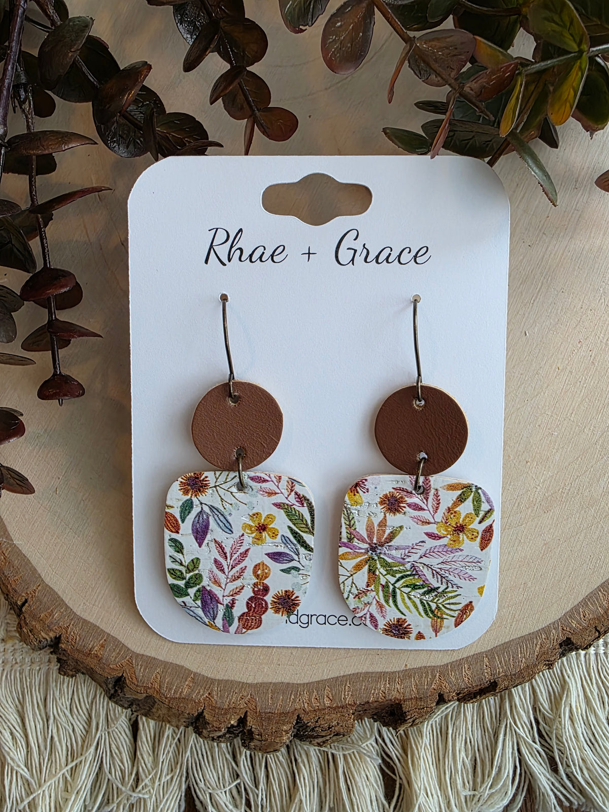 Autumn Forest Drop Earrings