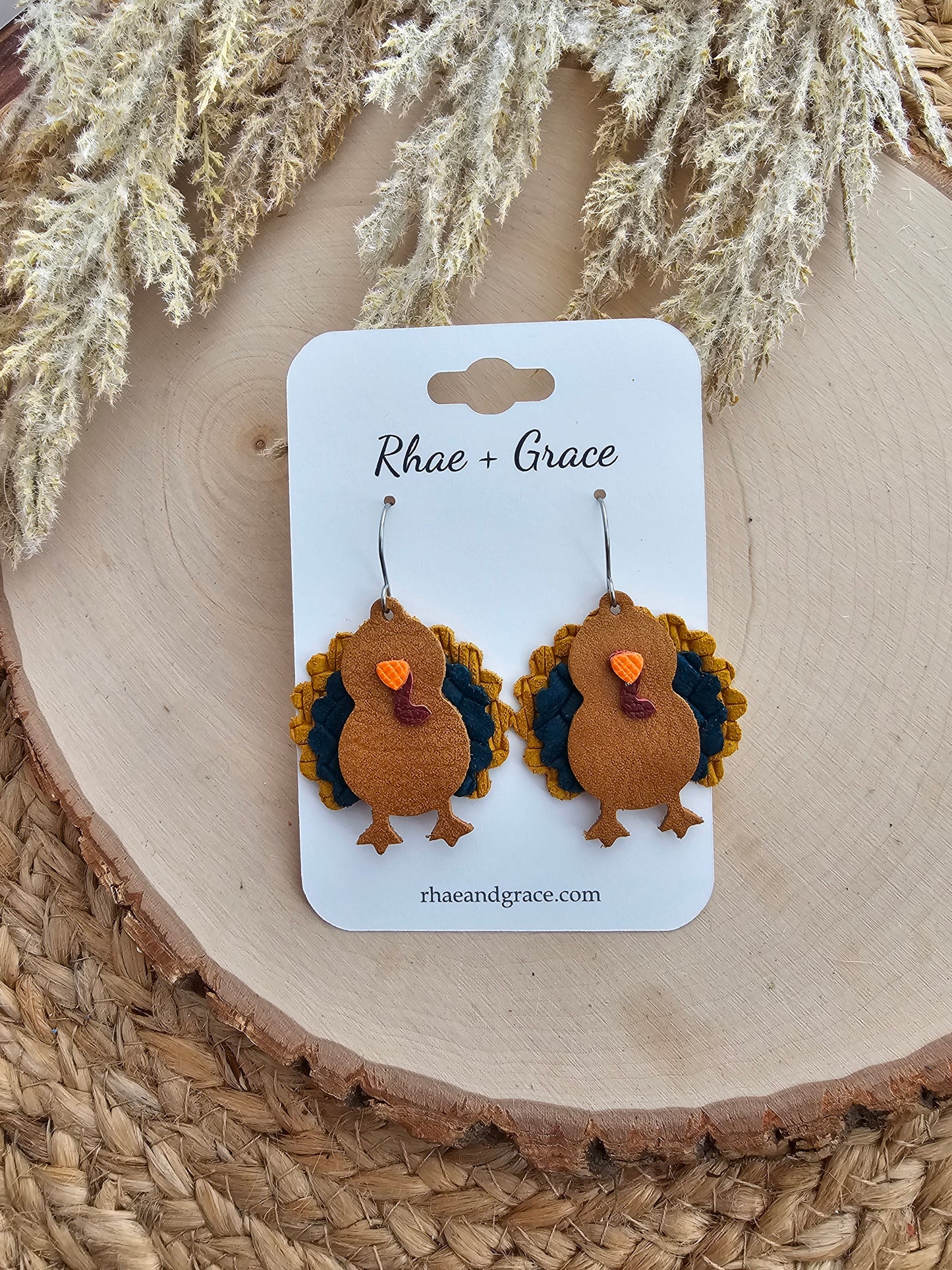 Thanksgiving Turkey Earrings