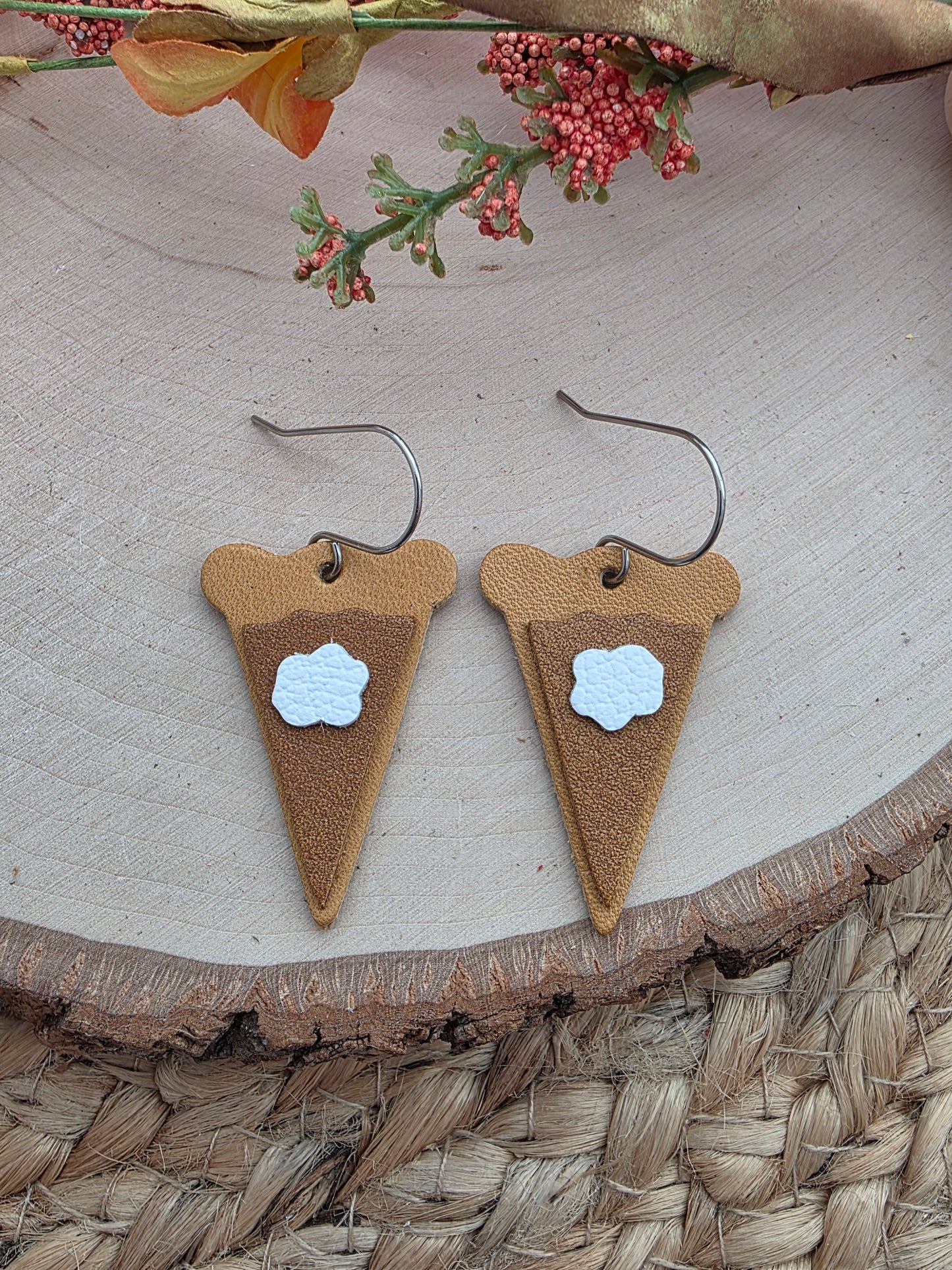 Pumpkin Pie Earrings