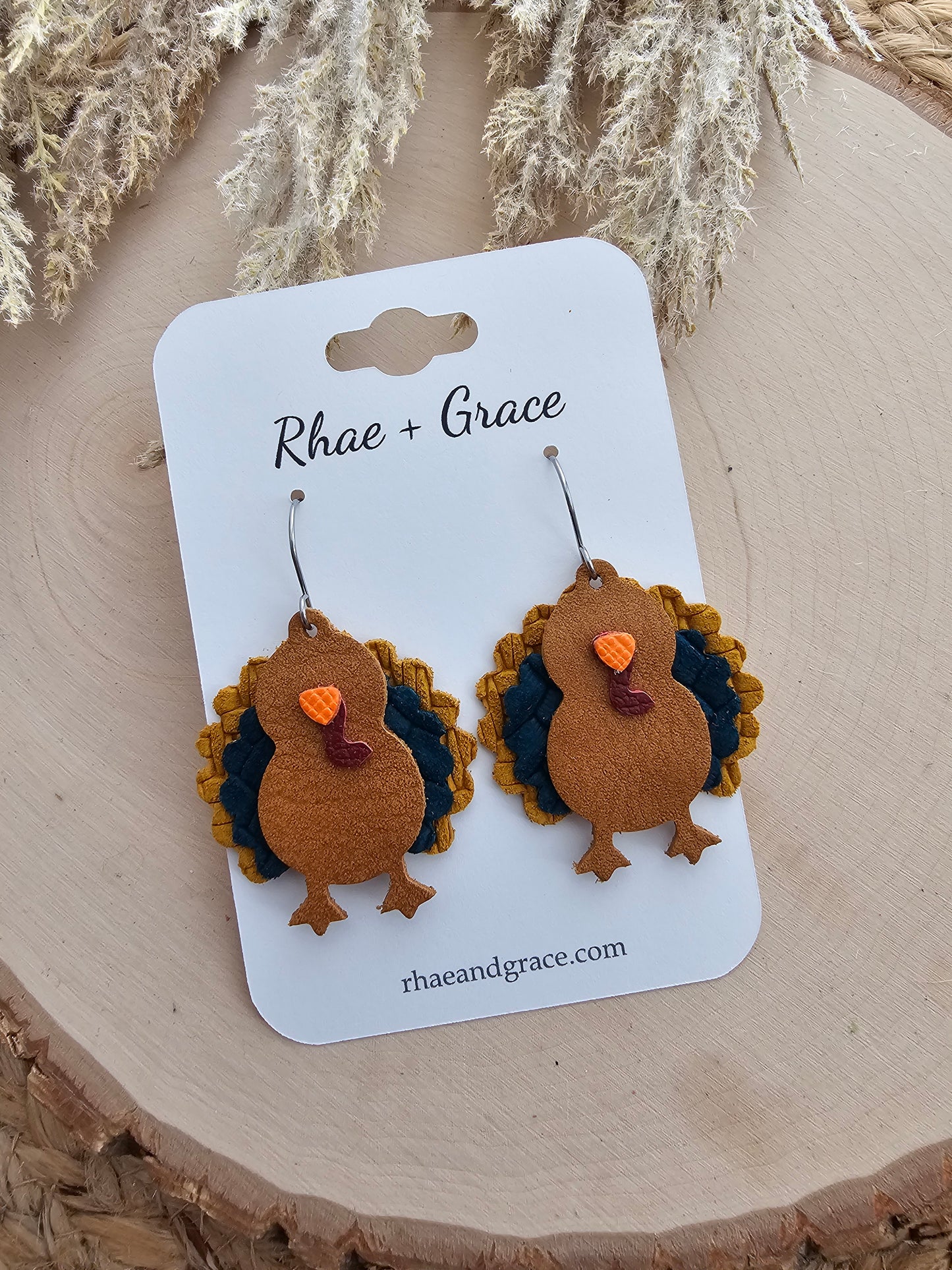 Thanksgiving Turkey Earrings