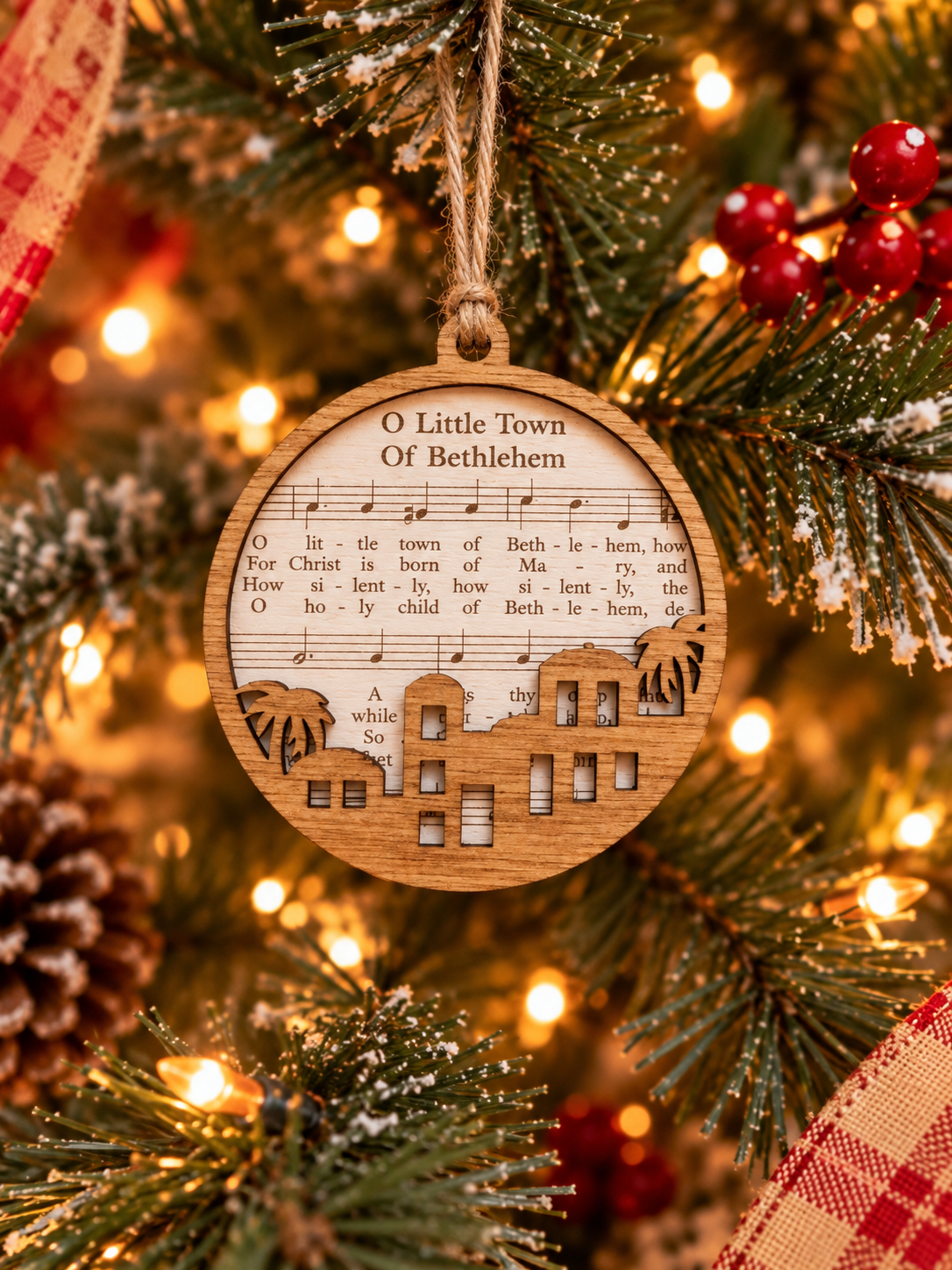 Christmas Hymn Ornament - Whole Set (5 ornaments)