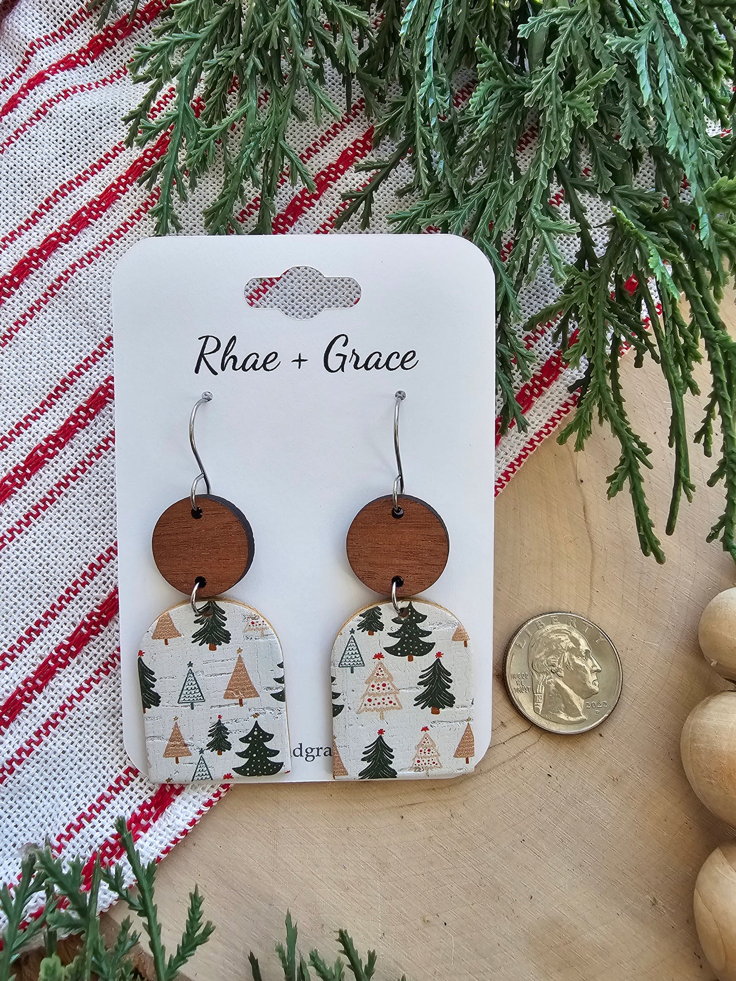 Merry & Bright Closed Arch Drop Earrings