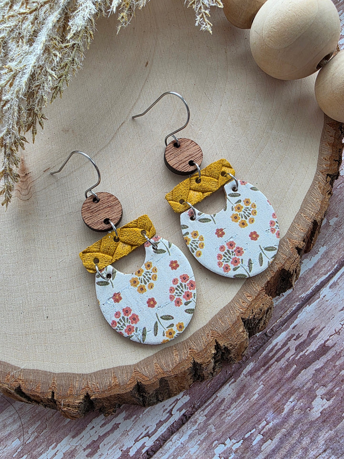 Autumn Floral Earrings