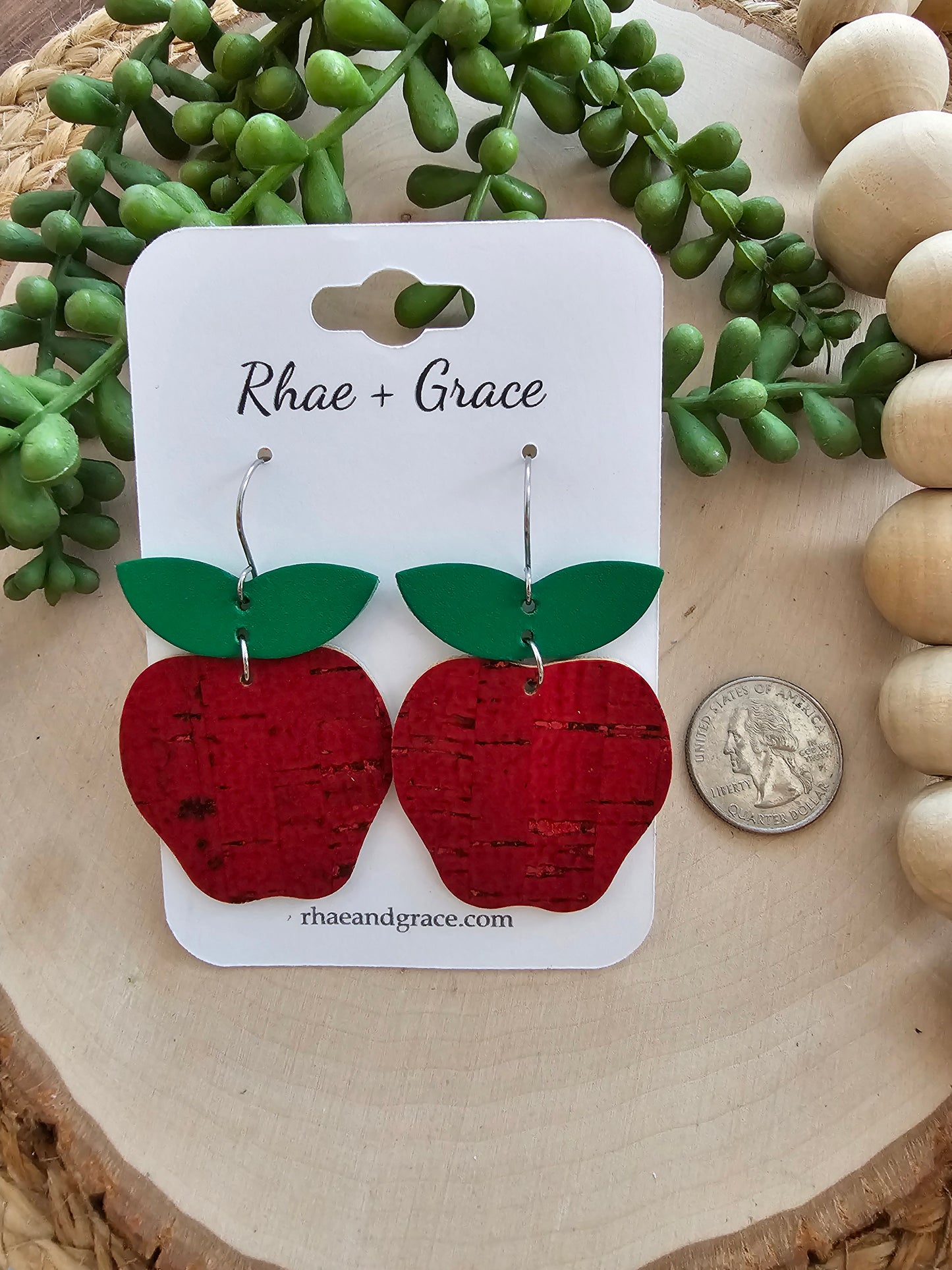 Apple Earrings