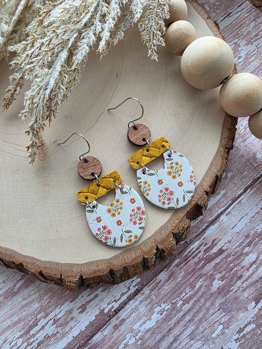 Autumn Floral Earrings